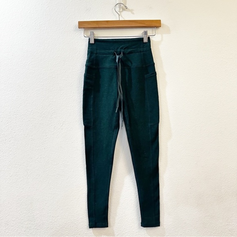 Beyond Yoga Go Pocket Space Dye Joggers Dark Green Size XS - Picture 2 of 8